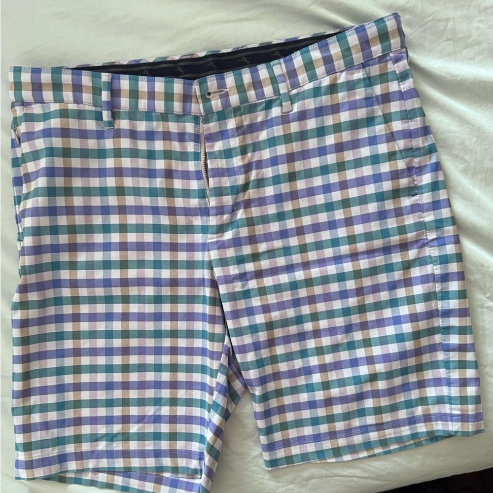 Tommy Bahama Multicolor Checkered Hybrid Shorts